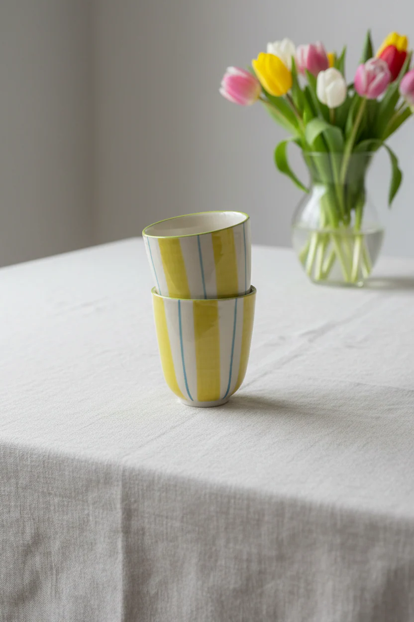 Becher LINQUA gelb - Image 2