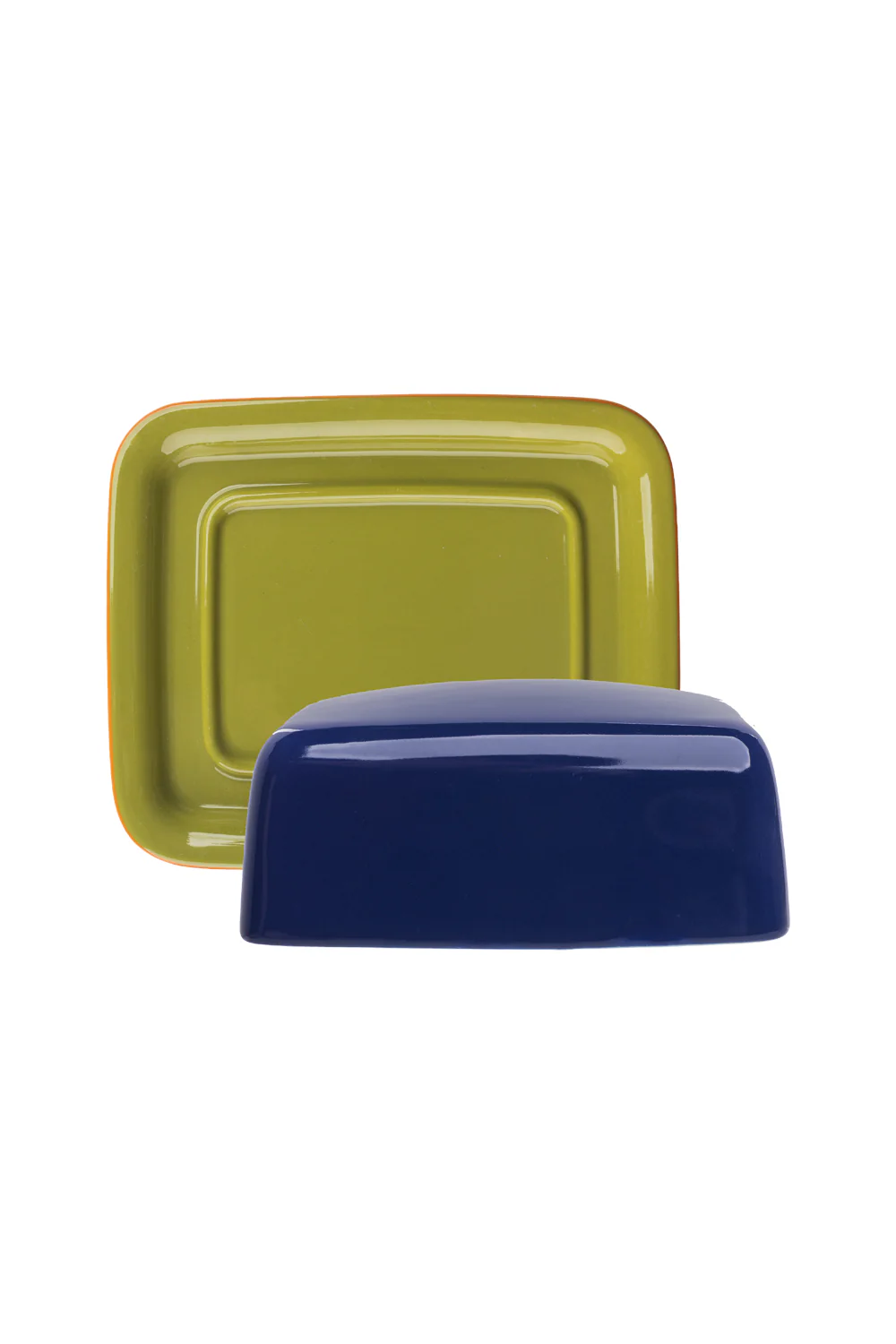 Butterdose COLOURI Blau – Steinzeug - Image 2