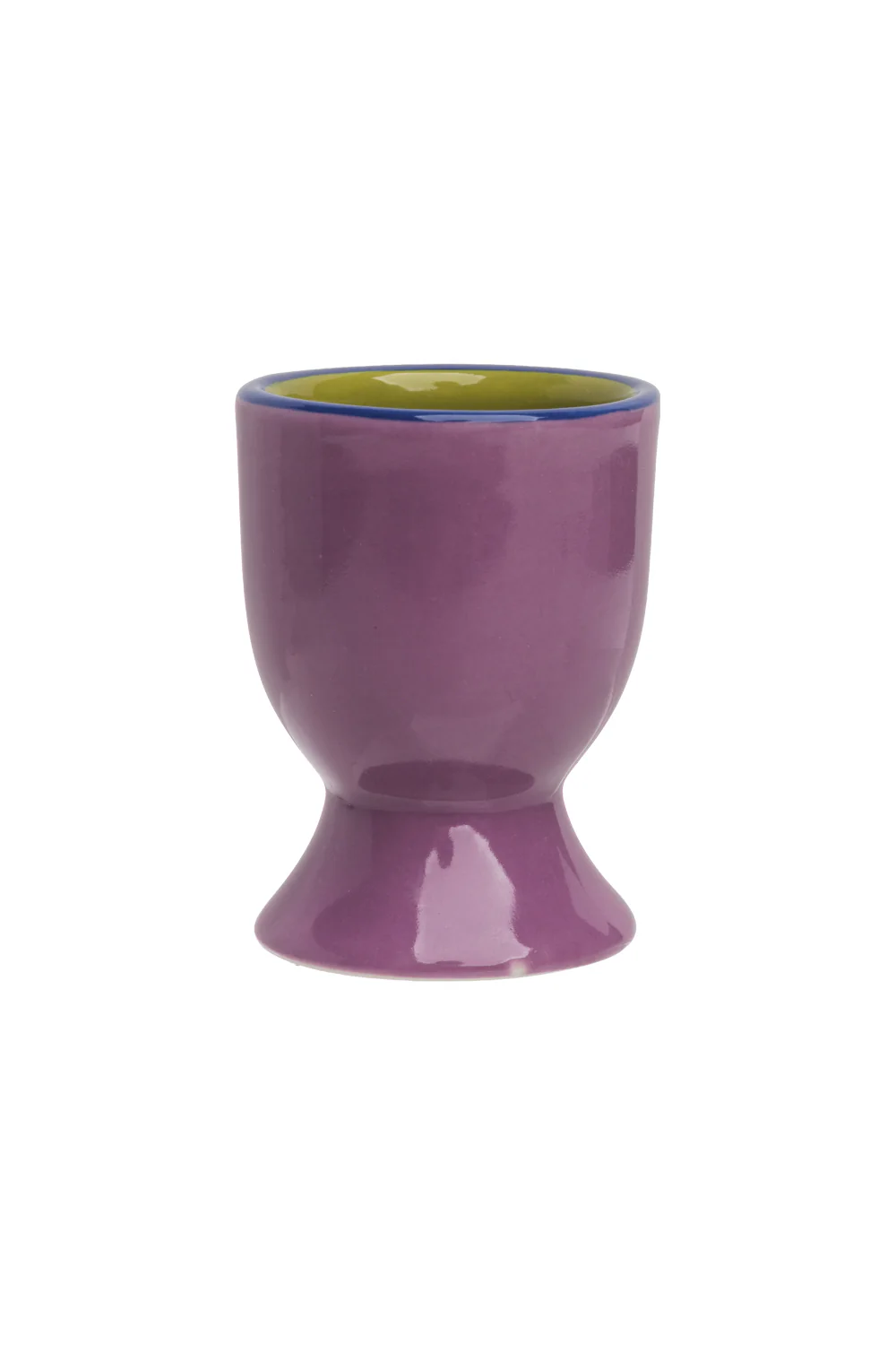 Eierbecher COLOURI Violett – Steinzeug