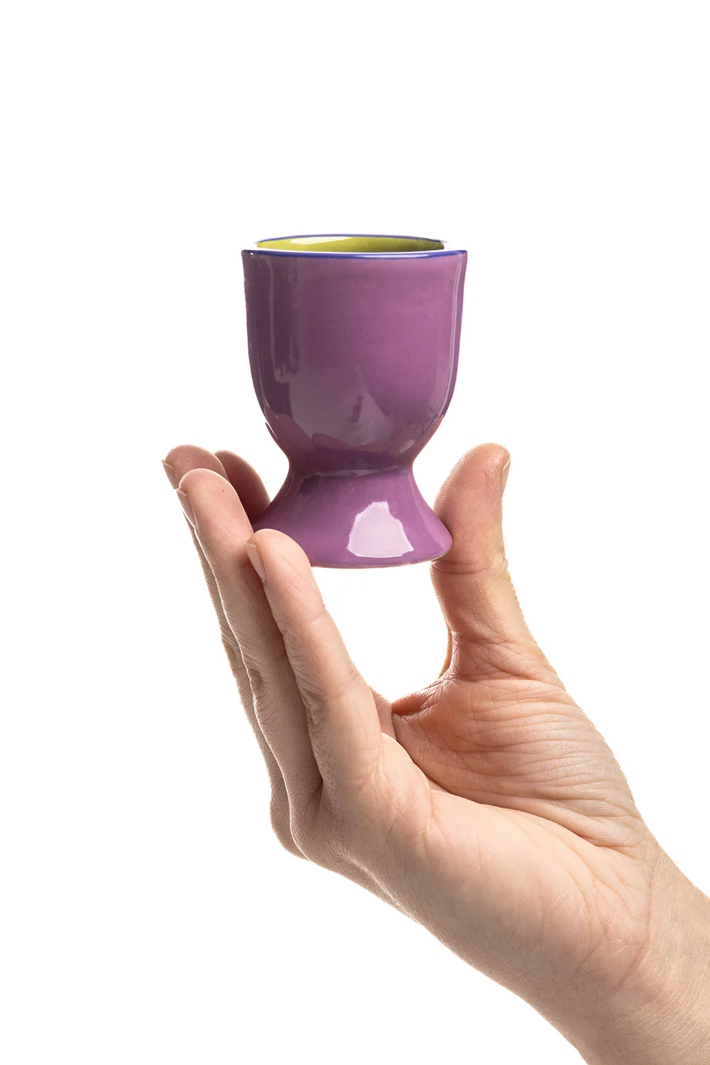 Eierbecher COLOURI Violett – Steinzeug - Image 2