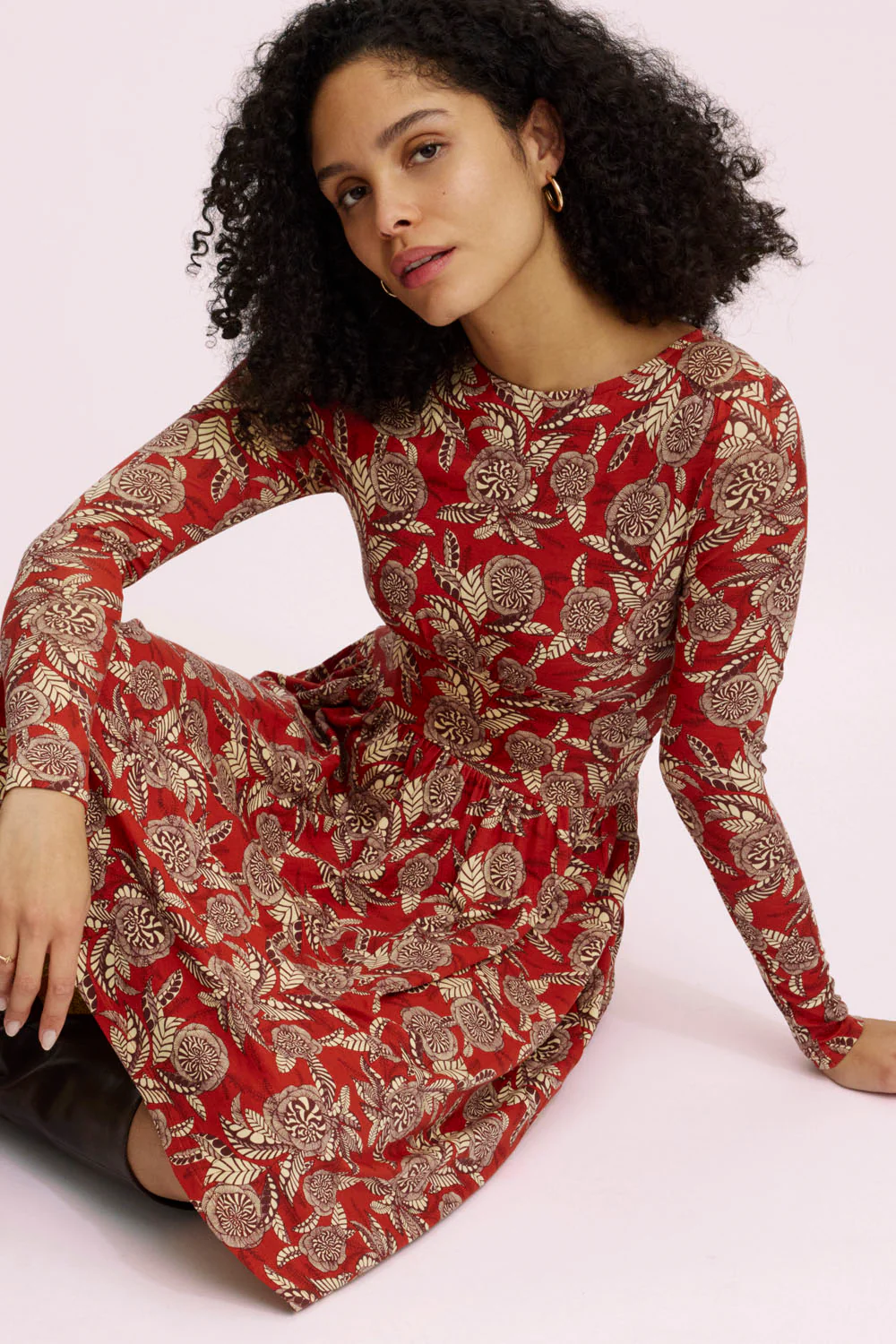Feminines EcoVero™-Kleid - Image 6