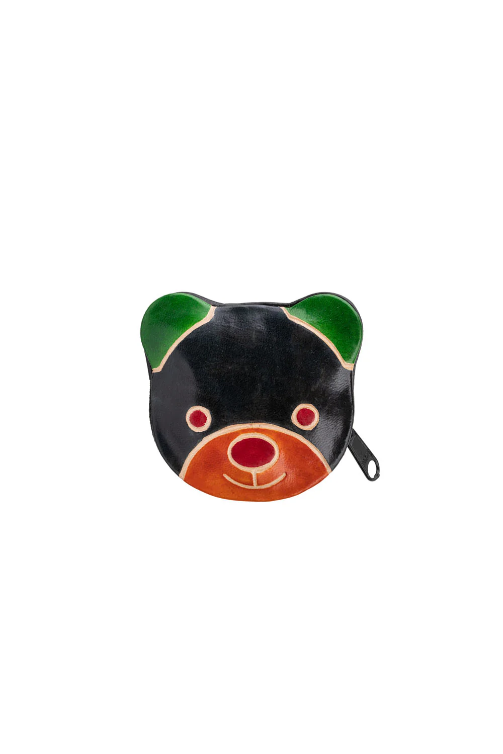 Handgeprägte Geldbörse BEAR – Leder