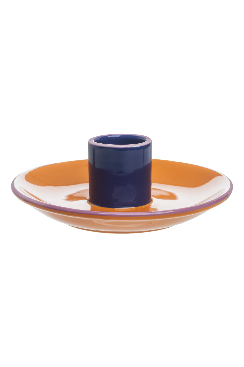 Kerzenhalter COLOURI Orange – Steinzeug - Image 2