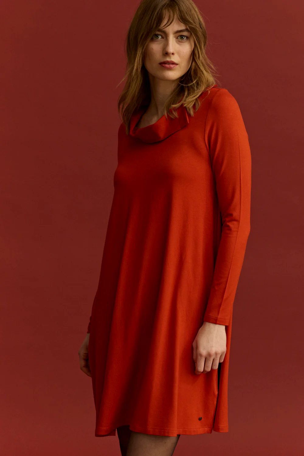 Lockeres EcoVero™-Kleid - Image 2