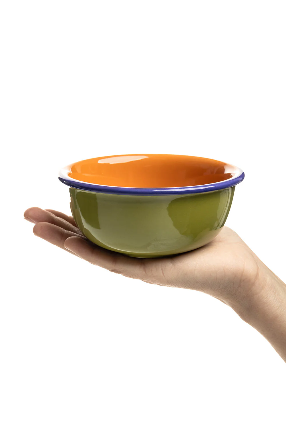 Schüssel COLOURI Grün – Steinzeug - Image 2