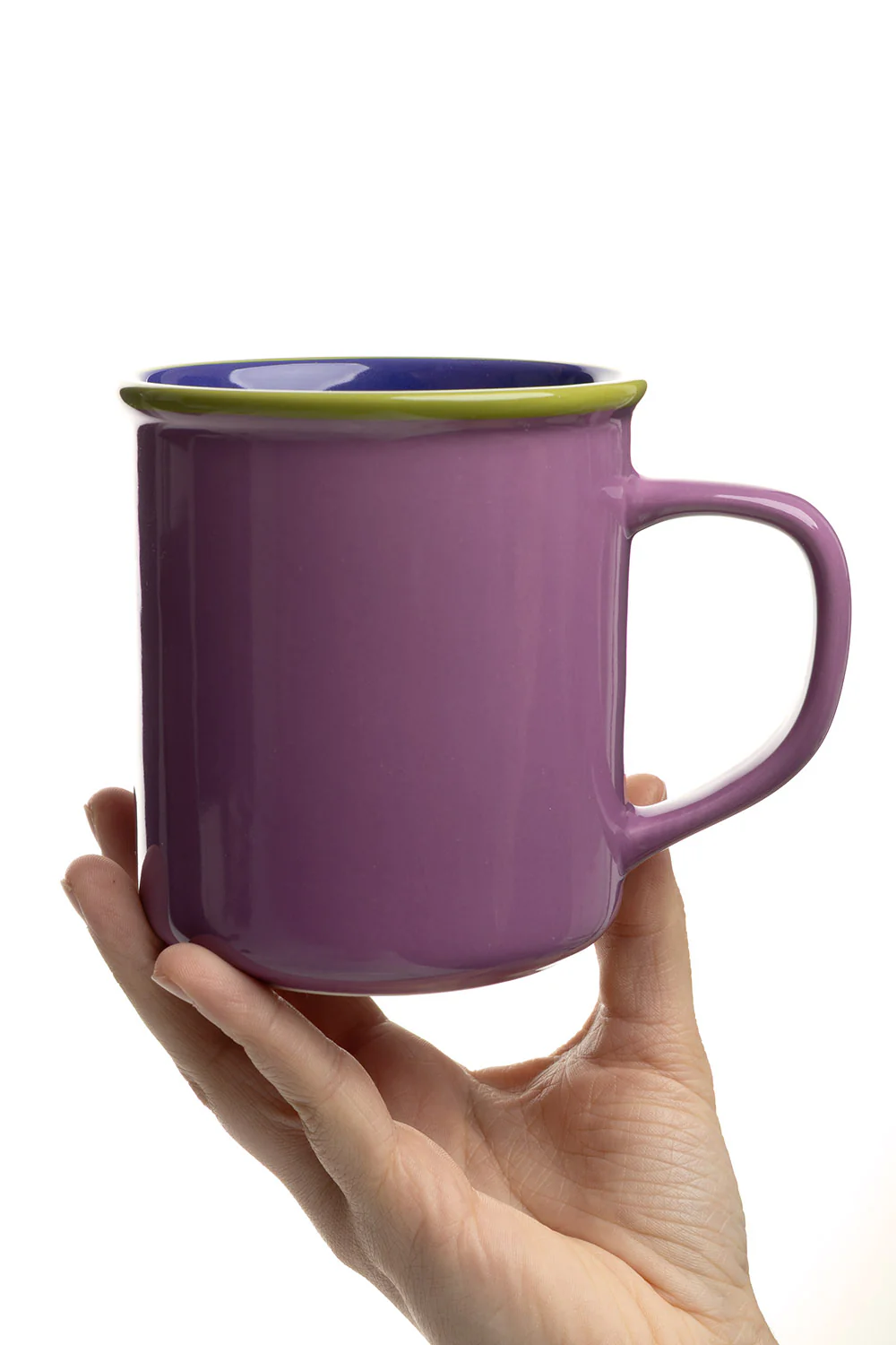 Tasse COLOURI Violett – Steinzeug - Image 2