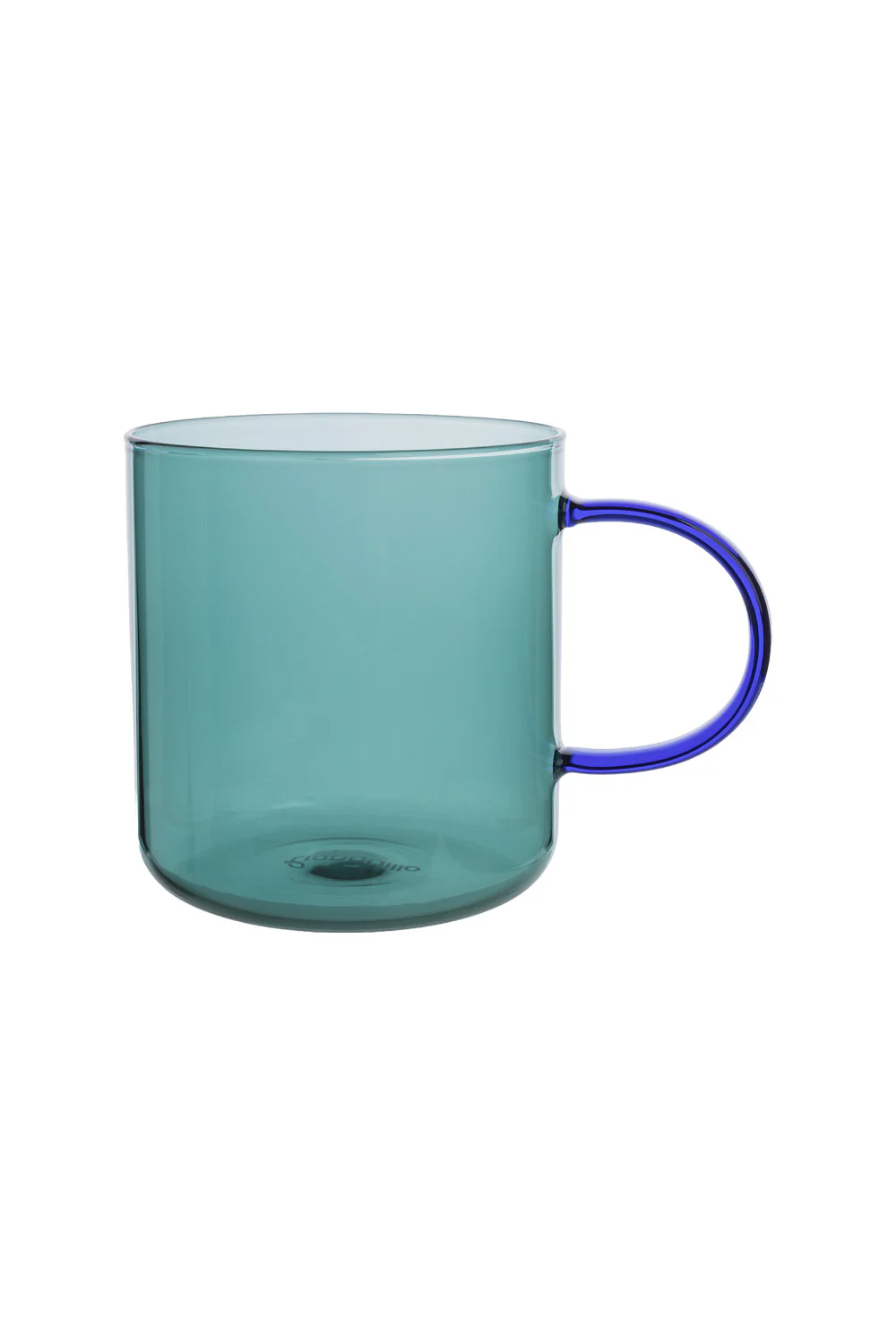 Tasse RAIINBOW Grün – Borosilikatglas