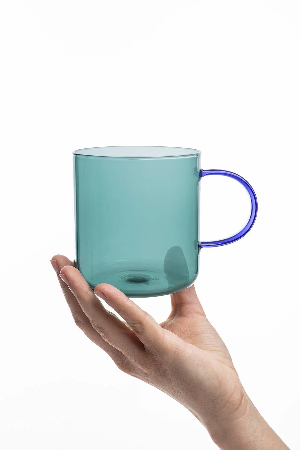 Tasse RAIINBOW Grün – Borosilikatglas - Image 2