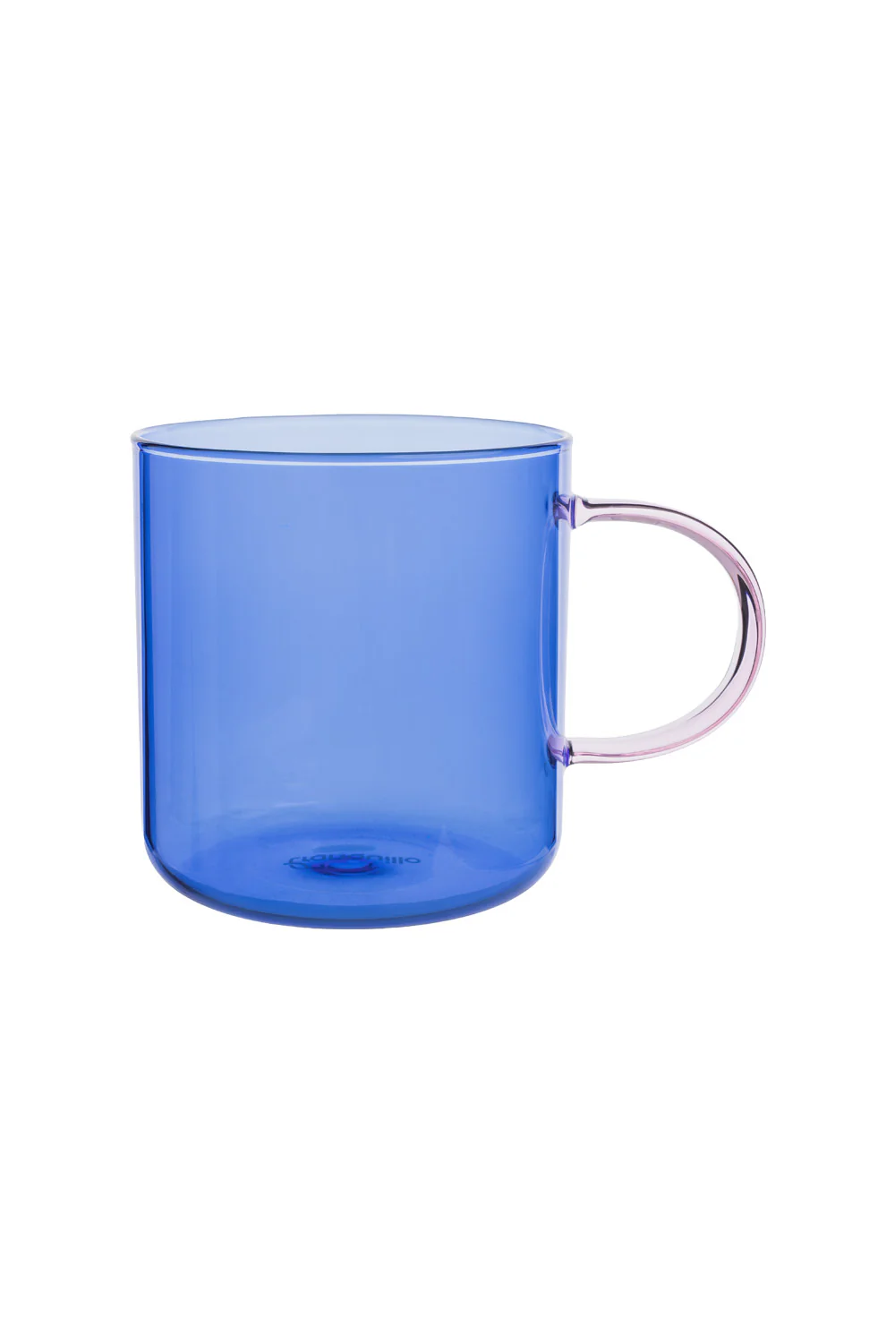 Tasse RAIINBOW Blau – Borosilikatglas