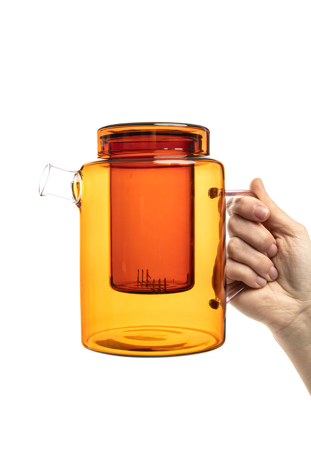 Teekanne RAIINBOW Orange – Borosilikatglas - Image 3