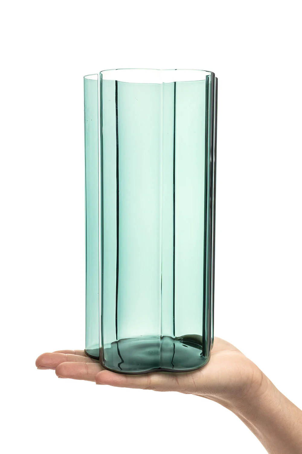 Vase RAIINBOW groß Grün – Borosilikatglas - Image 2